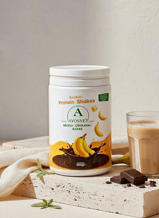 Ürün görseli: Muz & Çikolata Aromalı Shake