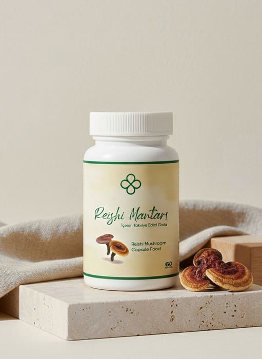 Ürün görseli: Reishi Mantarı 60 Kapsül
