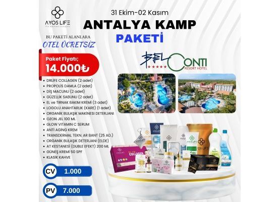 ANTALYA KAMP PAKETİ