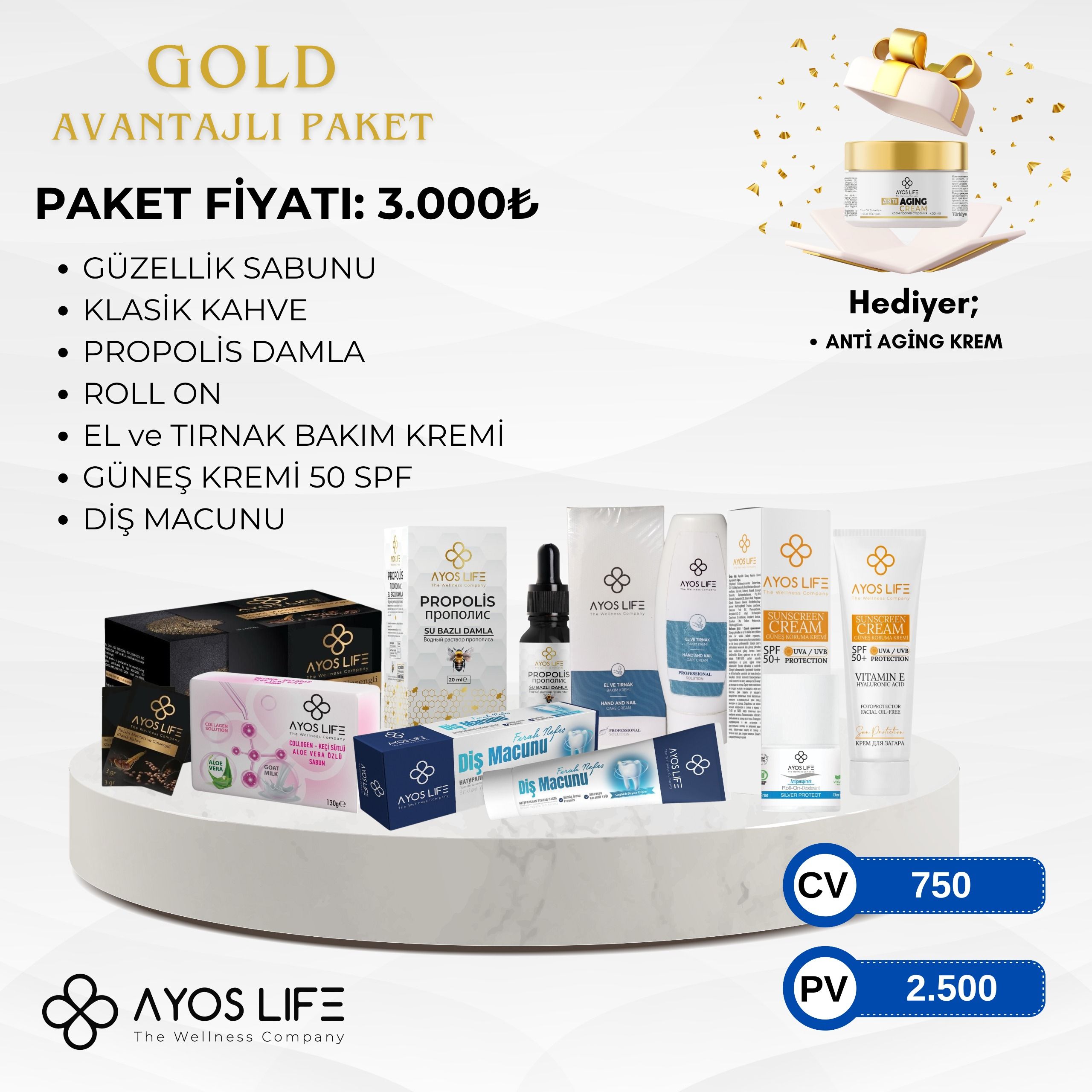 AVANTAJLI GOLD PAKET