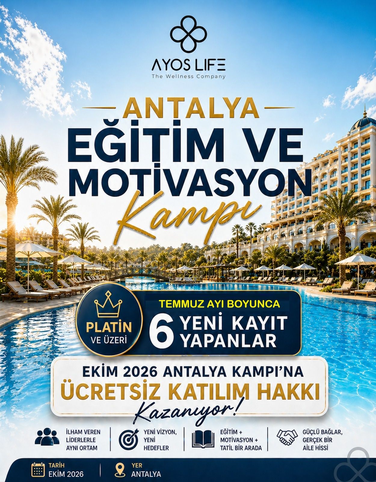 ANTALYA ÜCRETSİZ KAMPANYASI