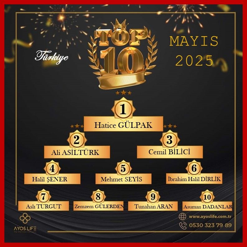 MAYIS 2025 TOP 10